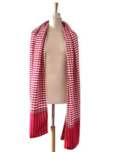 Le Grand Krama Pop Rouge dans son écrin en feuille de palmier - Homme